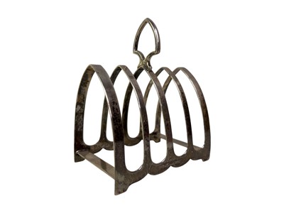 Lot 150 - SILVER TOAST RACK