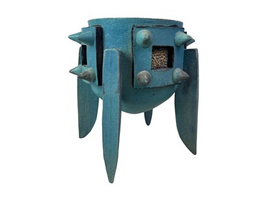 Lot 144 - CONTEMPORARY ABSTRACT CERAMIC SCULPTURE