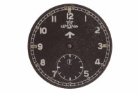 Lot 891 - LEMANIA MILITARY ISSUE DIAL with part movement
