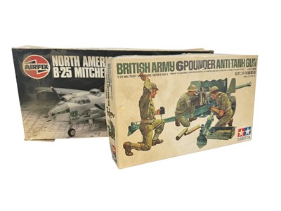 Lot 374 - COLLECTION OF AIRFIX AND MATCHBOX MODEL KITS