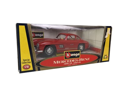 Lot 377 - GROUP OF BURAGO DIECAST MODEL VEHICLES