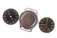 Lot 894 - OMEGA MILITARY ISSUE DIAL along with a Cyma...