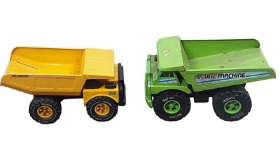 Lot 387 - LARGE MATCHBOX DUMP TRUCKS