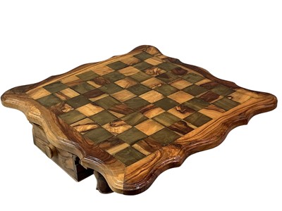 Lot 385 - THREE CHESS BOARDS