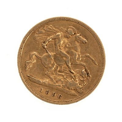 Lot 39 - VICTORIA GOLD HALF SOVERIEGN