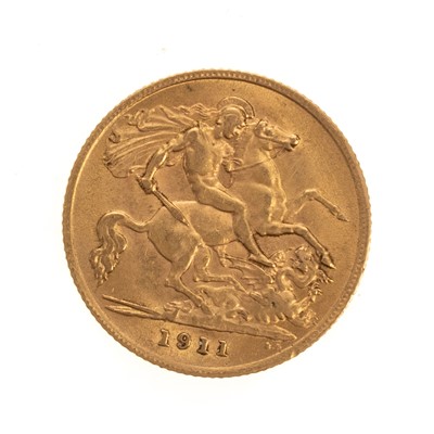 Lot 41 - GEORGE V GOLD HALF SOVEREIGN