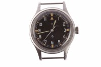 Lot 902 - GENTLEMAN'S MILITARY ISSUE STAINLESS STEEL...
