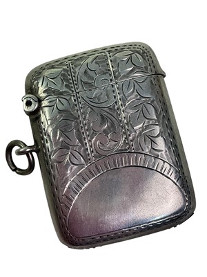 Lot 292 - SILVER VESTA CASE