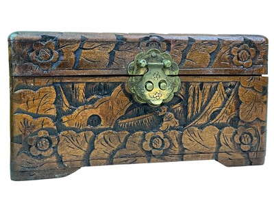 Lot 318 - TWO CHINESE CASKETS