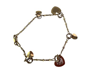 Lot 467 - GROUP OF GOLD JEWELLERY