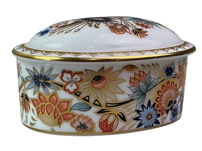 Lot 469 - TWO ROYAL CROWN DERBY PAPERWEIGHTS