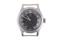 Lot 927 - GENTLEMAN'S MILITARY ISSUE STAINLESS STEEL...