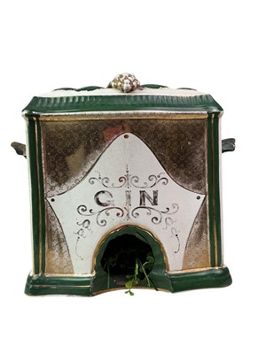 Lot 526 - MINTON POTTERY GIN DISPENSER