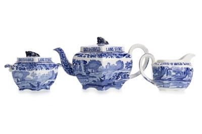 Lot 1530 - COPELAND SPODES ITALIAN TEA SERVICE