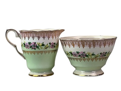 Lot 600 - ROYAL STAFFORDSHIRE TEA SERVICE