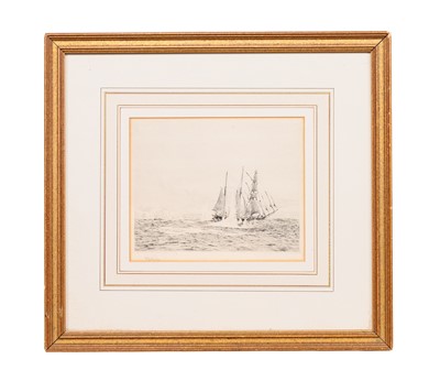 Lot 719 - WILLIAM LIONEL WYLLIE RA RE (BRITISH 1851 - 1931)