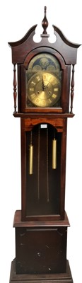 Lot 651 - REPRODUCTION LONGCASE CLOCK