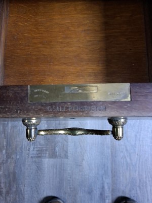 Lot 1240 - EDWARDIAN INLAID MAHOGANY CYLINDER BUREAU