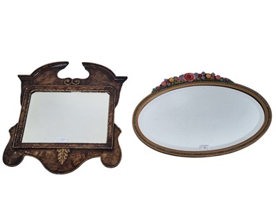 Lot 603 - BARBOLA STYLE WALL MIRROR
