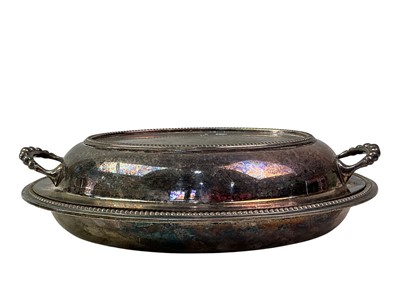 Lot 629 - GROUP OF PLATED WARES