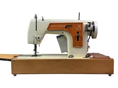 Lot 567 - VINTAGE FRISTER AND ROSSMAN SEWING MACHINE