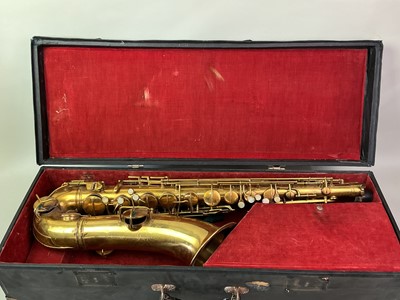 Lot 1062 - C. G. CONN LTD. OF ELKHART, SAXOPHONE