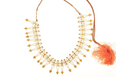 Lot 522 - ORNATE NECKLET