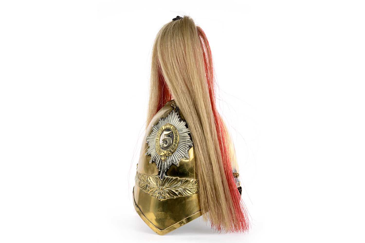 Lot 65 - 5TH DRAGOON GUARDS OFFICER'S HELMET