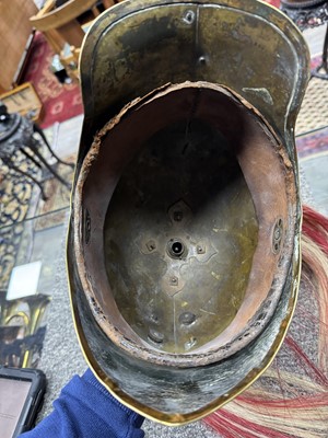 Lot 65 - 5TH DRAGOON GUARDS OFFICER'S HELMET