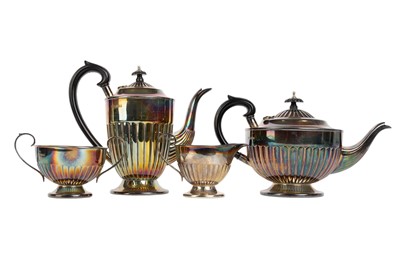 Lot 1046 - ELIZABETH II SILVER FOUR PIECE TEA AND COFFEE SERVICE