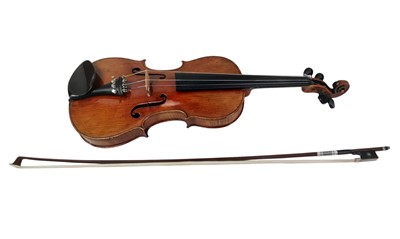 Lot 1066 - VIOLIN AND BOW