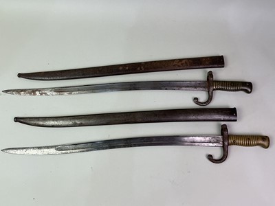 Lot 72 - TWO WWI FRENCH BAYONETS