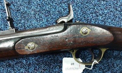 Lot 69 - VICTORIAN PERCUSSION MUSKET