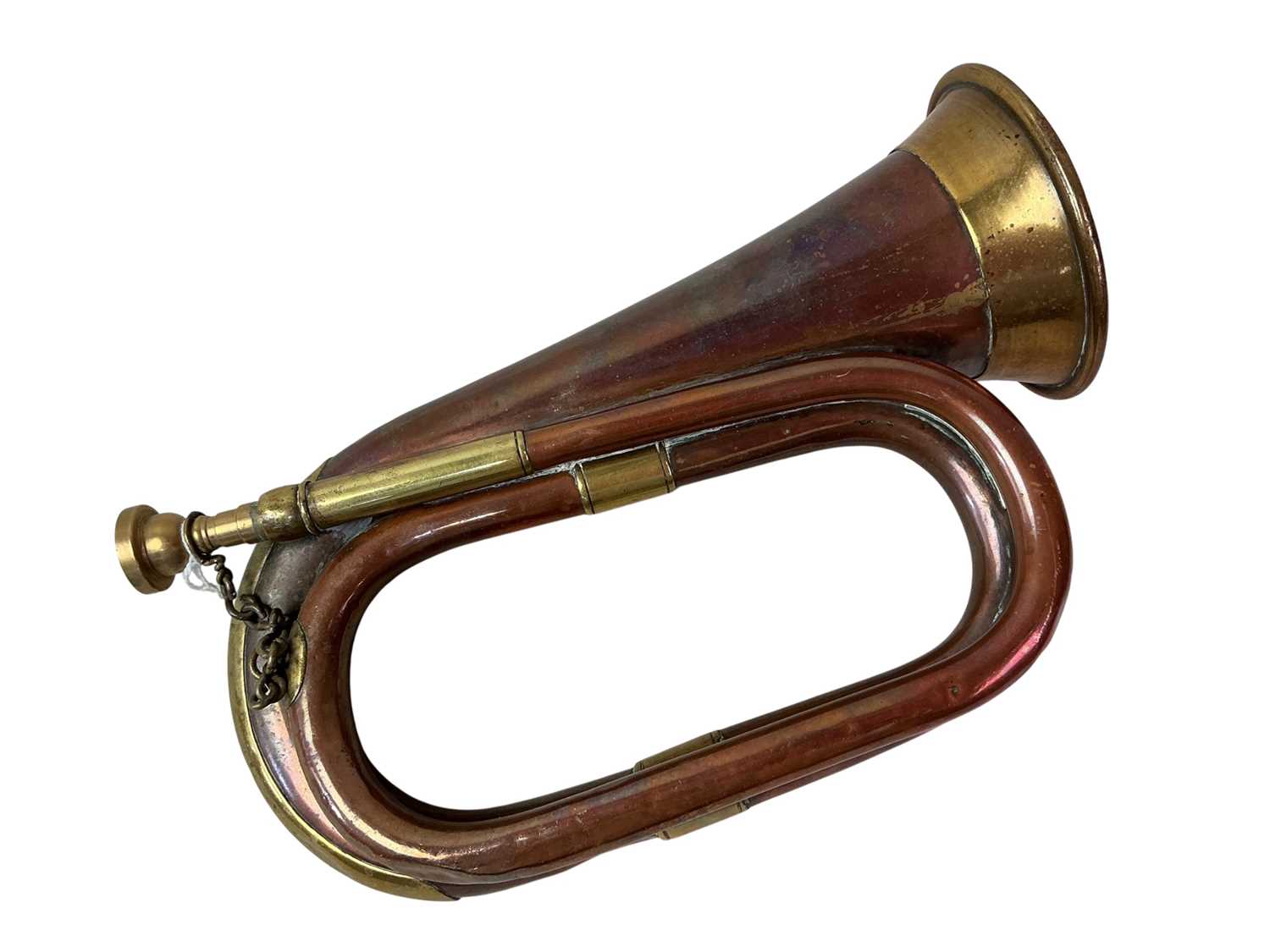 Lot 76 - TWO MILITARY BUGLES