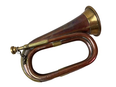 Lot 76 - TWO MILITARY BUGLES