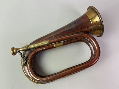 Lot 76 - TWO MILITARY BUGLES