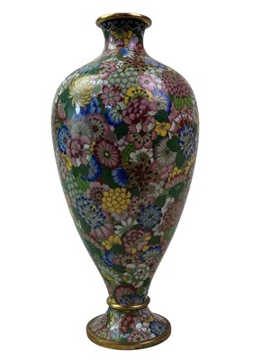 Lot 803 - CHINESE CLOISONNE VASE