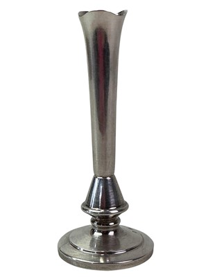 Lot 691 - SMALL SILVER FLOWER VASE
