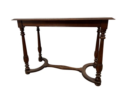 Lot 140A - MAHOGANY HALL TABLE
