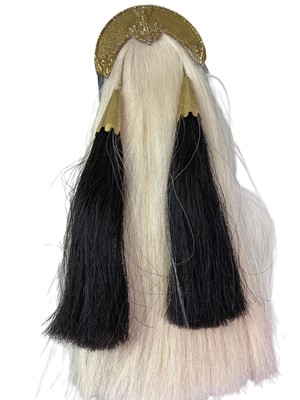 Lot 75 - BRASS MOUNTED SPORRAN