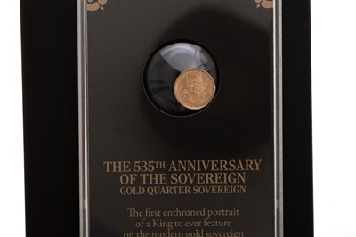 Lot 45 - CHARLESS III GOLD QUARTER SOVEREIGN