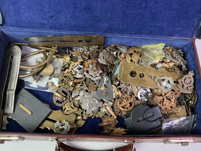 Lot 80 - GROUP OF MILITARY CAP BADGES