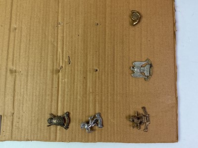 Lot 80 - GROUP OF MILITARY CAP BADGES