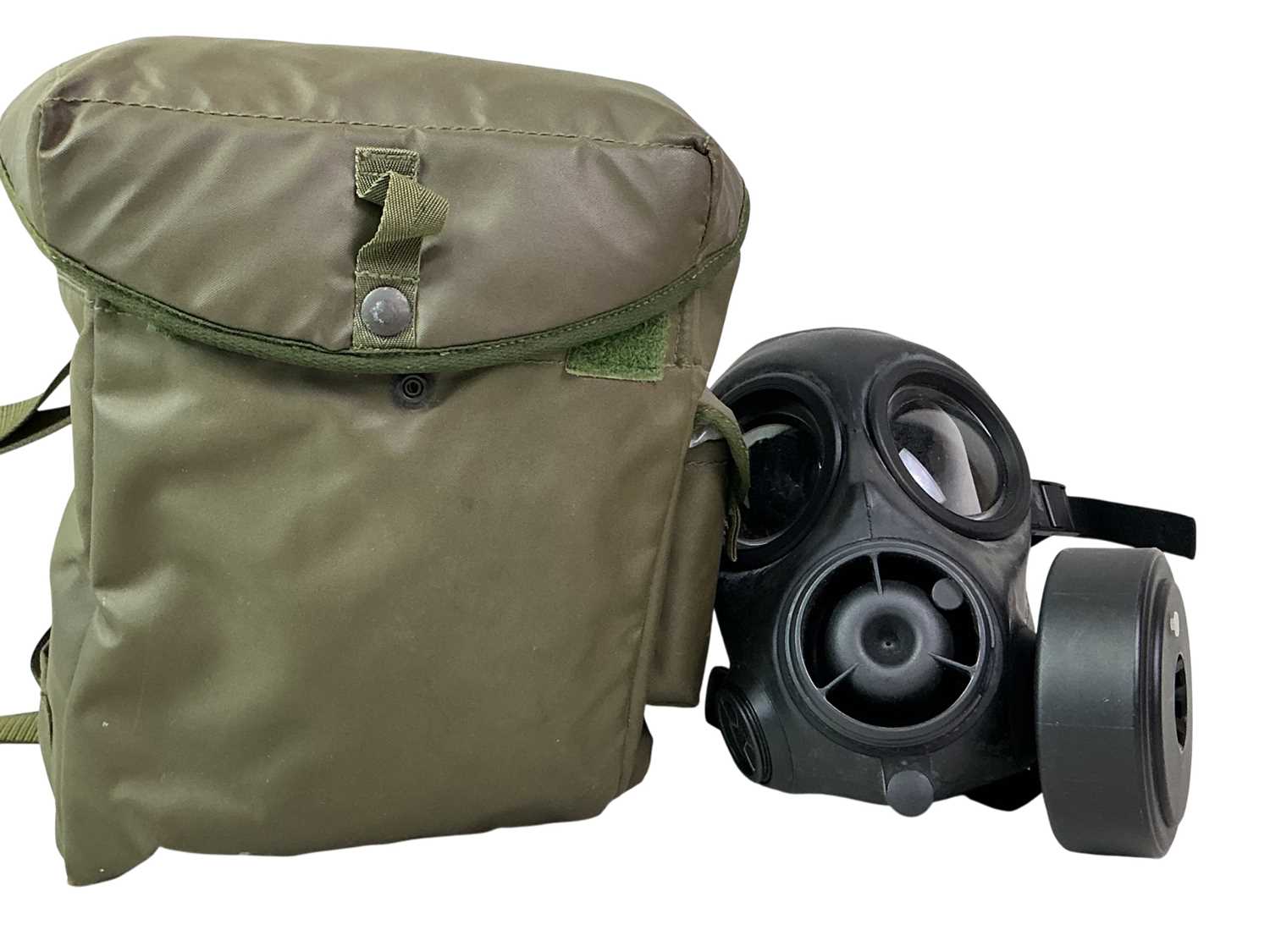 Lot 81 - TWO MILITARY ISSUE GAS MASKS