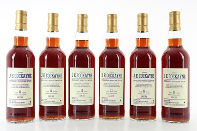 Lot 259 - CASE OF 6 BRUICHLADDICH 12 YEAR OLD PRIVATE CASK #0455