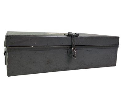 Lot 87 - WWII MILITARY AMMUNITION BOX