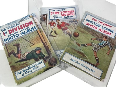 Lot 145 - GROUP OF 1920s AND LATER FOOTBALL PUBLICATIONS AND ALBUMS