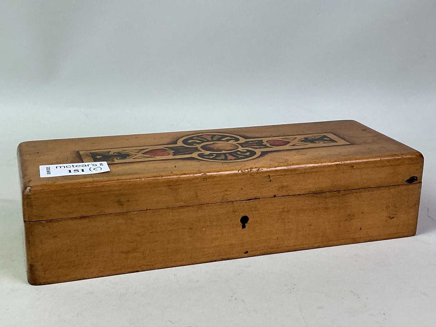 Lot 151 - TWO TREEN BOXES,