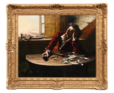 Lot 821 - JOHN KNOX FERGUSON (SCOTTISH fl 1878 - 1891)