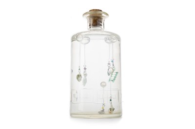 Lot 151 - FRENCH LIESSE GLASS BOTTLE